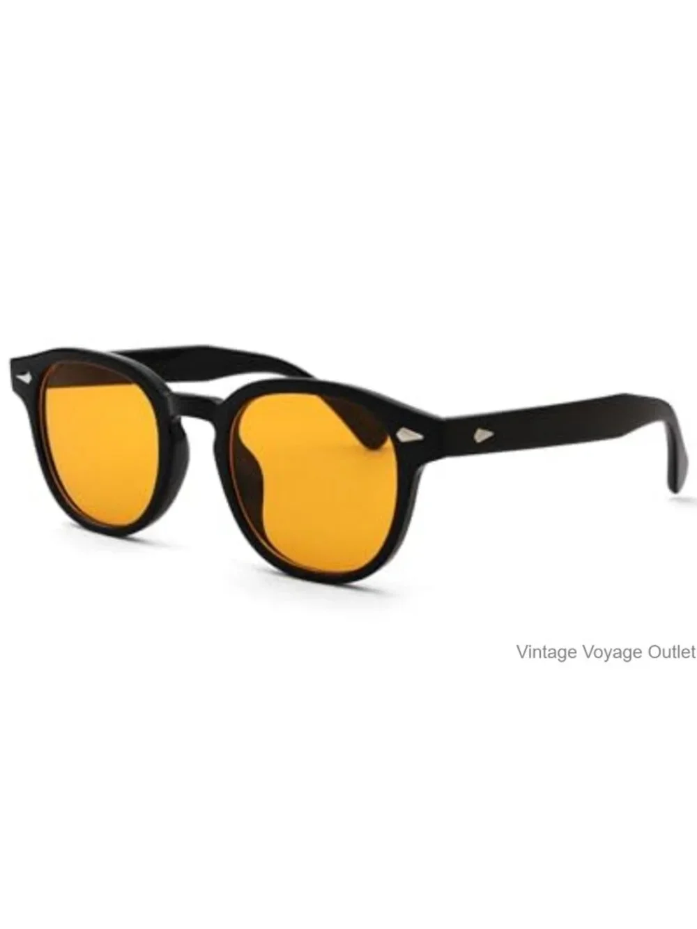 Vintage Round Sunglasses Unisex UV400 Metal Frame Retro Shades